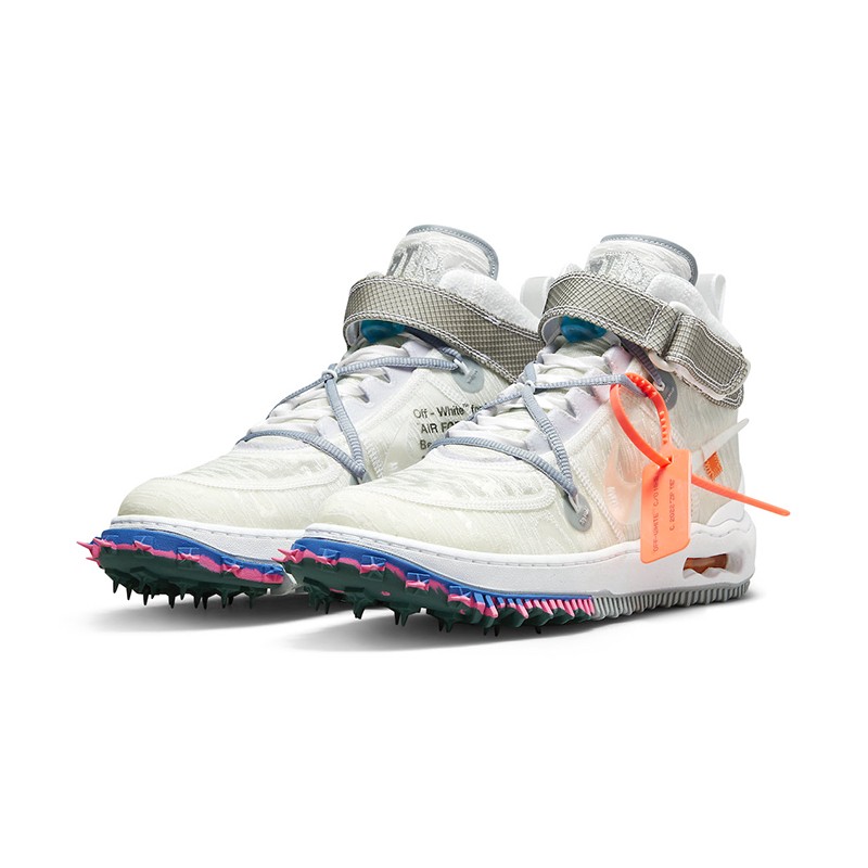 nike耐克男女鞋 air force 1 x off-white af1 ow 联名中帮休闲板鞋