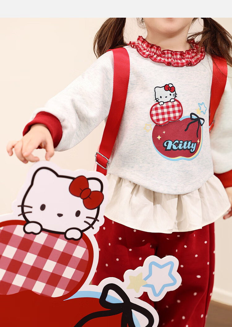 LUSON Little O Dad Baby Girl Sweatshirt Autumn Outfit 2025 New Cartoon Long Sleeve Baby Clothes 23