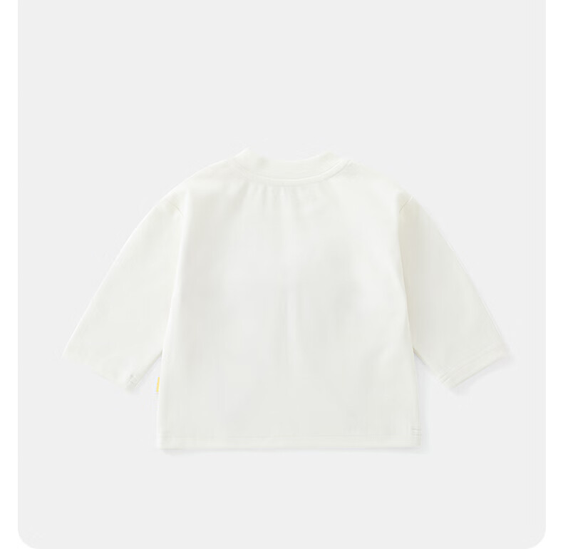 DUUDUU Kids Girls Long Sleeve T-Shirt Toddler Top Children's Baby Infant Crew Neck Base Shirt Outwear White 120 6
