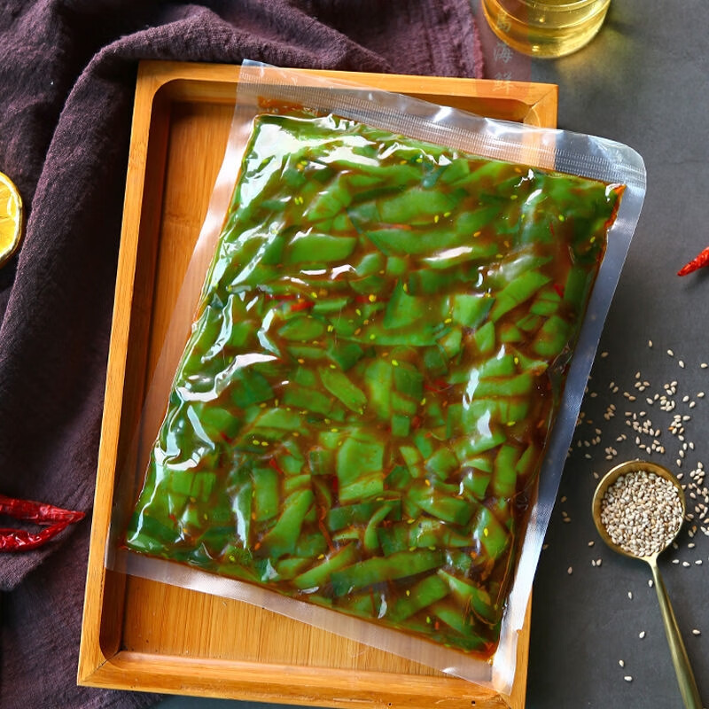 大连香辣海白菜 裙带菜梗即食凉拌菜 香辣小咸菜 400g/袋 亏钱购100份