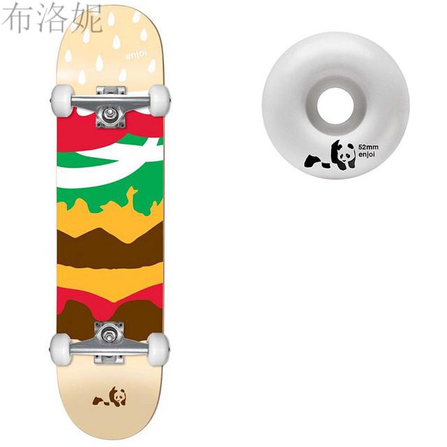 enjoi滑板美国进口enjoi儿童青少年滑板男女生刷街代步双翘板整板 整