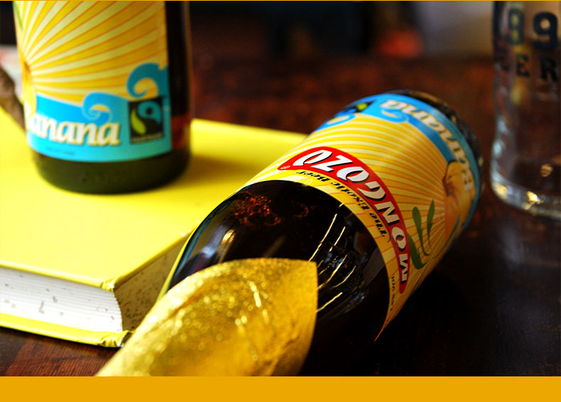 梦果啤酒 比利时原装进口啤酒mongoz果味啤酒 梦果芒果/椰子/香蕉330