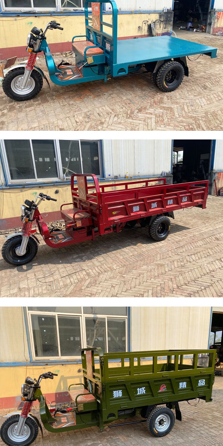 电动三轮车五轮车货车自卸车翻斗定制车厢水电瓶家用拉货大功率【11月