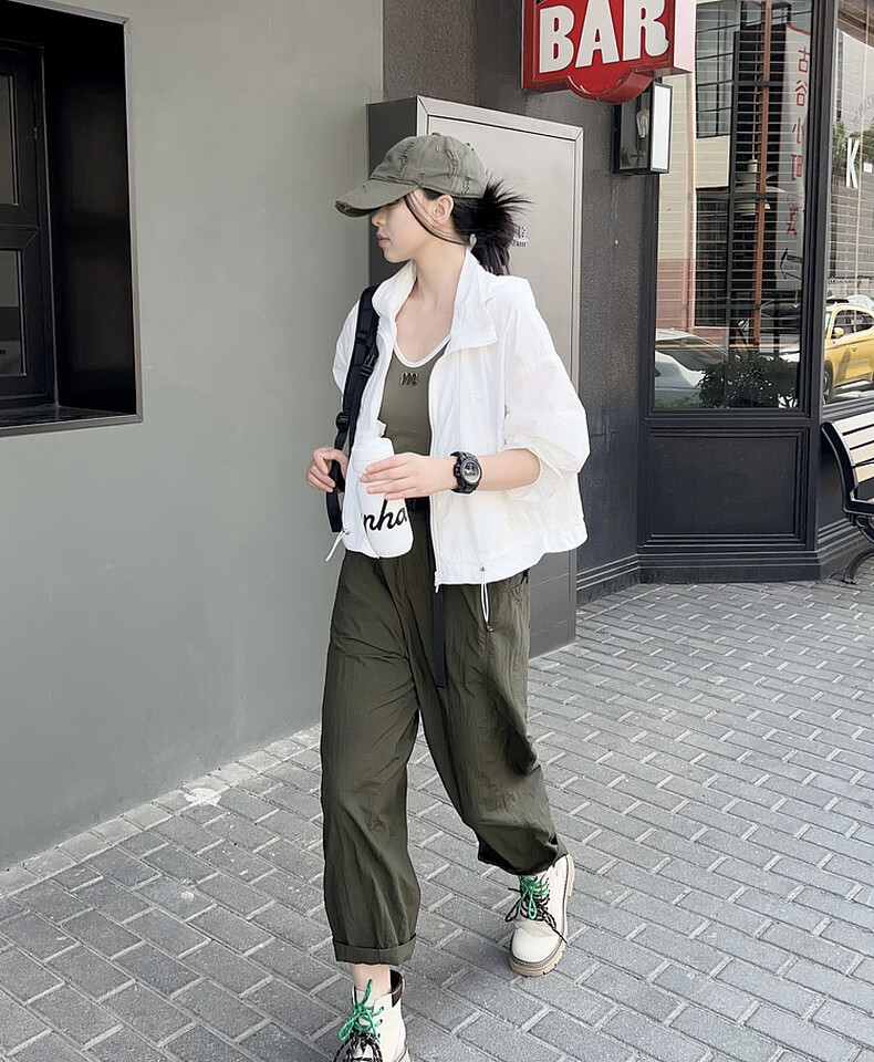 MEIYANG Hiking Shorts, Sun Protection UPF50+, Cool Feeling Casual Pants [Large Size 70 in Stock], Army Green, S 30