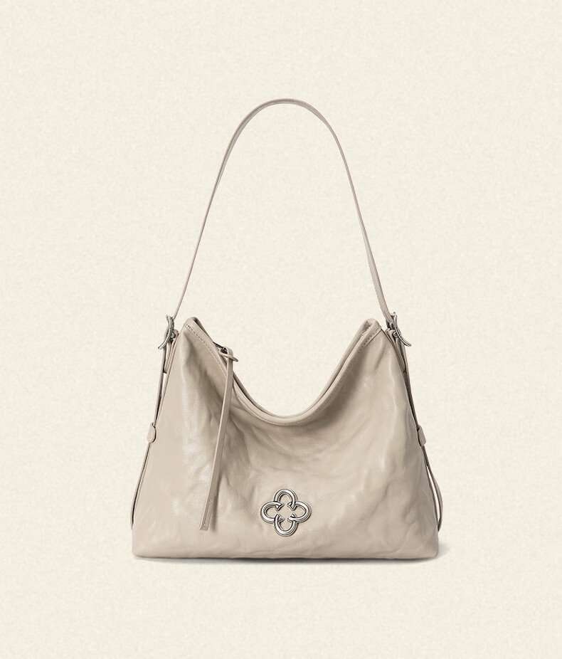 CASSILE [Celebrity Style] Cassile Tote Bag for Women, Vegetable Tanned Leather Light Luxury Crossbody Hobo Bag, Birthday Gift 27