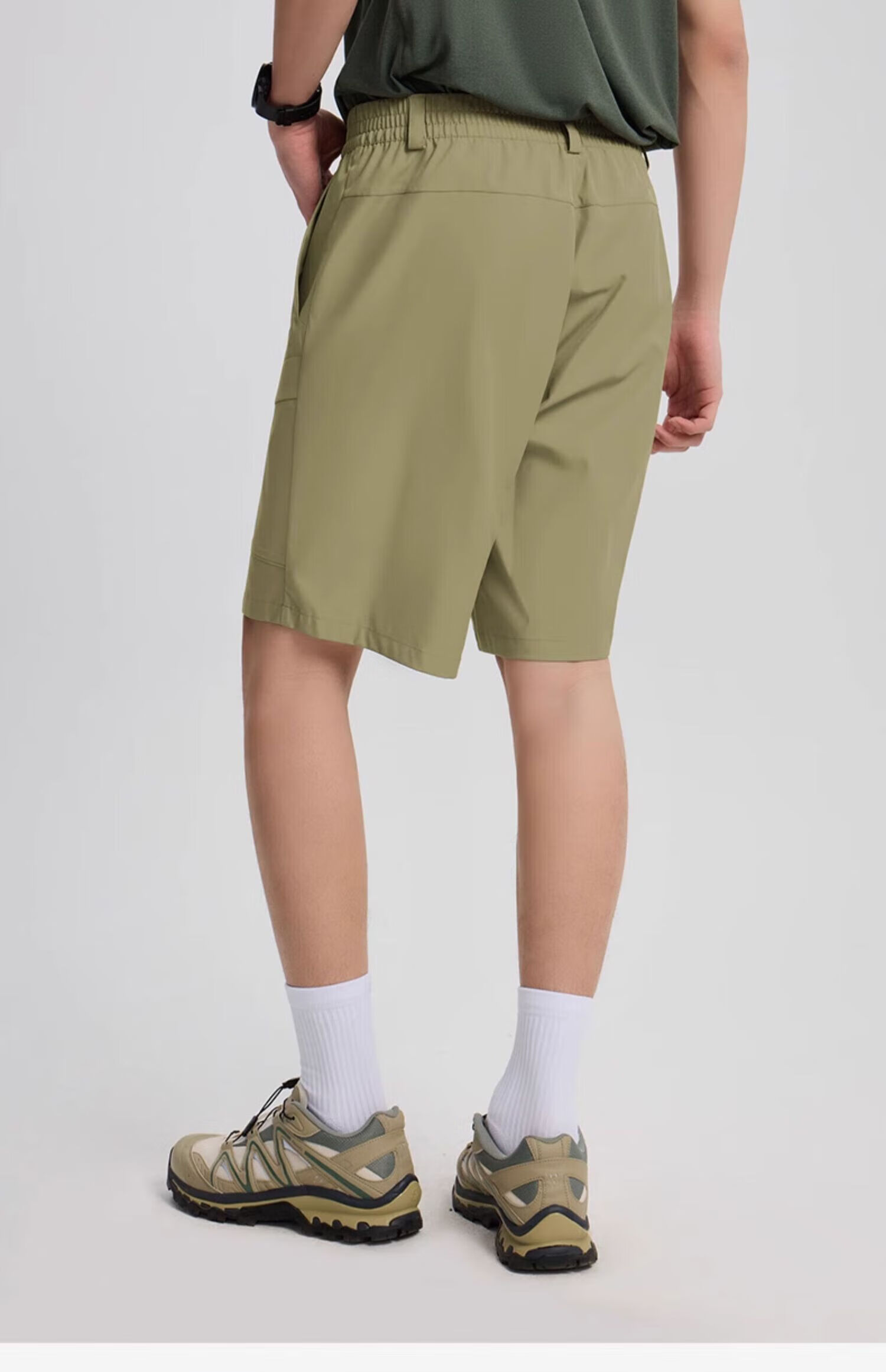 Tantuo Men's 5-Inch Sports Shorts Loose Casual Mid-Length Pants 42