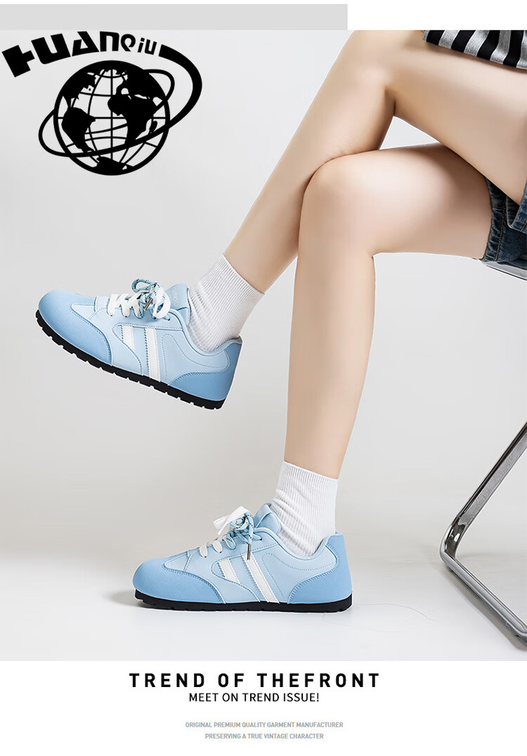 HUANQIU Ultra-Light Breathable Dopamine Training Shoes Women 2025 New Soft Sole Versatile Puff Mango Toe Agan Sneakers 7