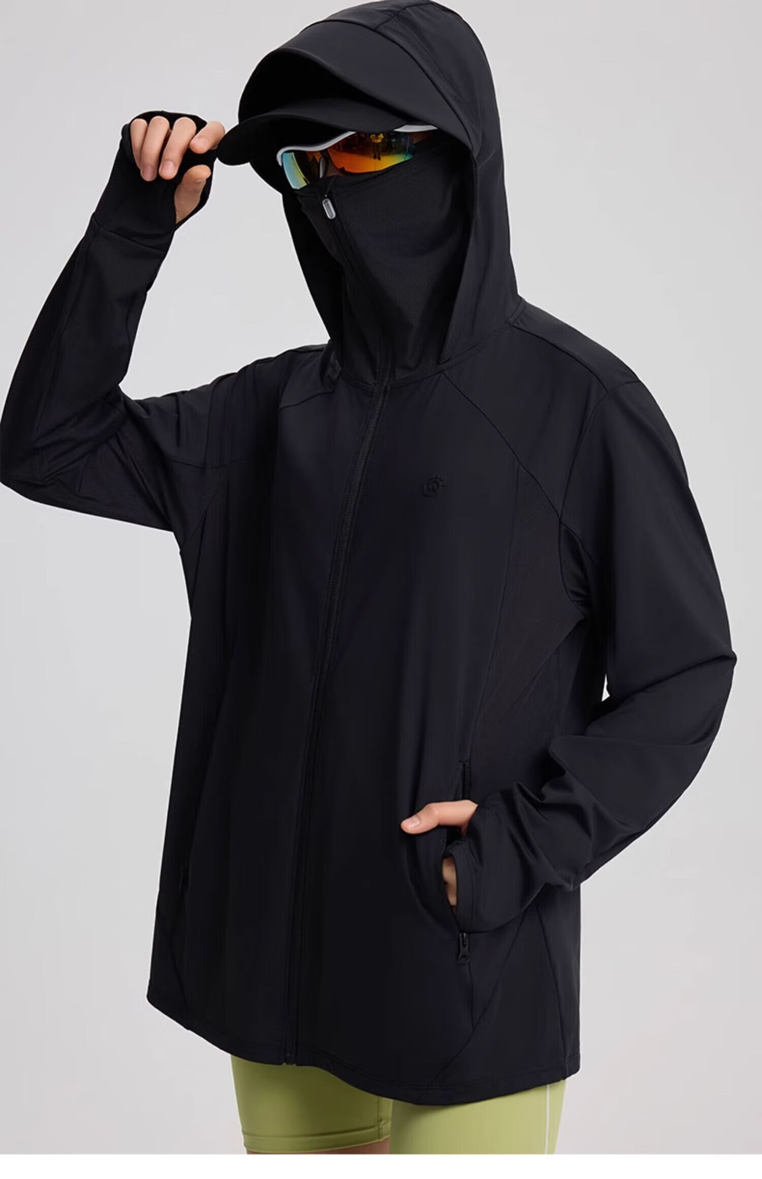 Tantuo UPF 200+ Sun Protection Hooded Breathable Quick-Dry Jacket 33