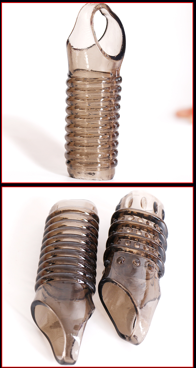 久爱jiuai男用狼牙套加长加粗套sm延时持久锁精环包皮阻复环羊眼圈