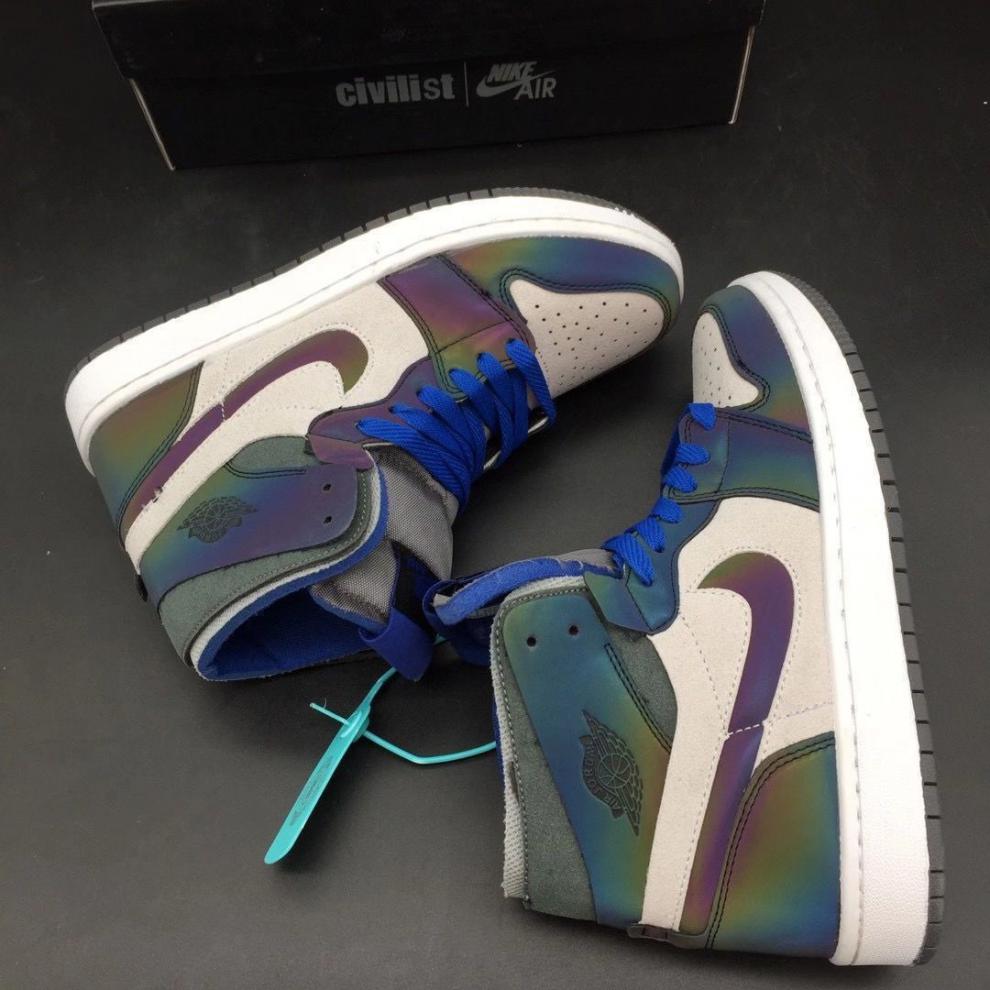 nike耐克【特价捡漏】御芃中大童莆田aj篮球鞋aj变色龙低帮男情侣