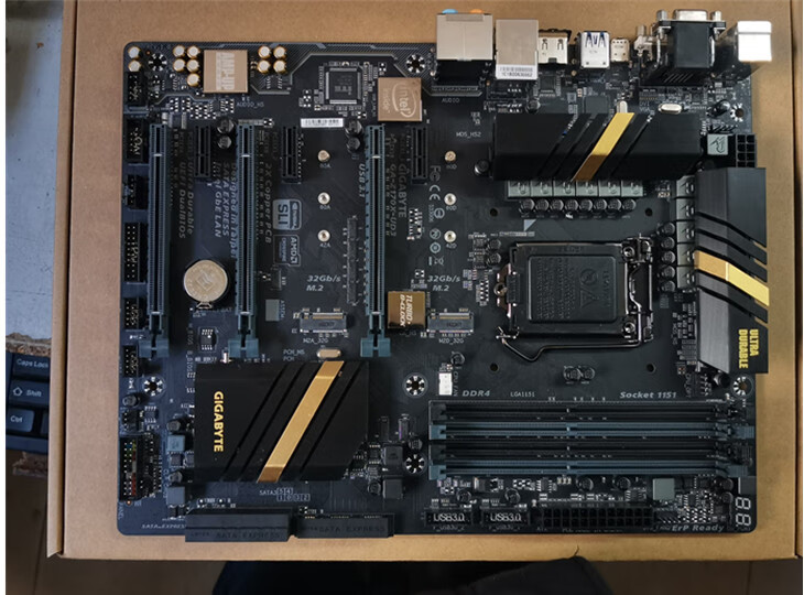 gigabyte/技嘉 z170x-gaming3 ddr4 6代7代1151吃鸡游戏电脑主板 黑色