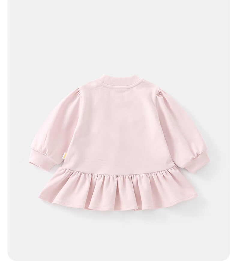 DUUDUU Kids Sweatshirt Autumn Clothing Girls Baby Sweet Princess Top Toddler Long Sleeve Outerwear Pink Size 73 4