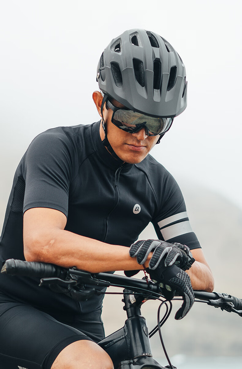 poc骑行眼镜变色偏光带近视男女款运动户外防风沙自行车眼镜 嘲湖蓝