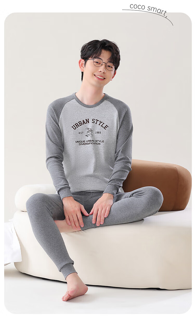 Bingxue Kapok Autumn Cotton Thermal Underwear Set for Boys Teens Pure Cotton Warm Antibacterial Mite-Resistant Base Layer 10A New 2025 8