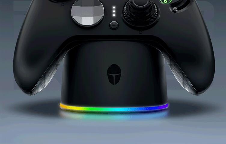 ThundeRobot G80 Thunder Blade Wireless Game Controller with HD Speaker, Force Feedback Switchable Joystick, Character Switching, Xbox-Like Bluetooth Motion Sensing PC Computer NS TV Steam White 20