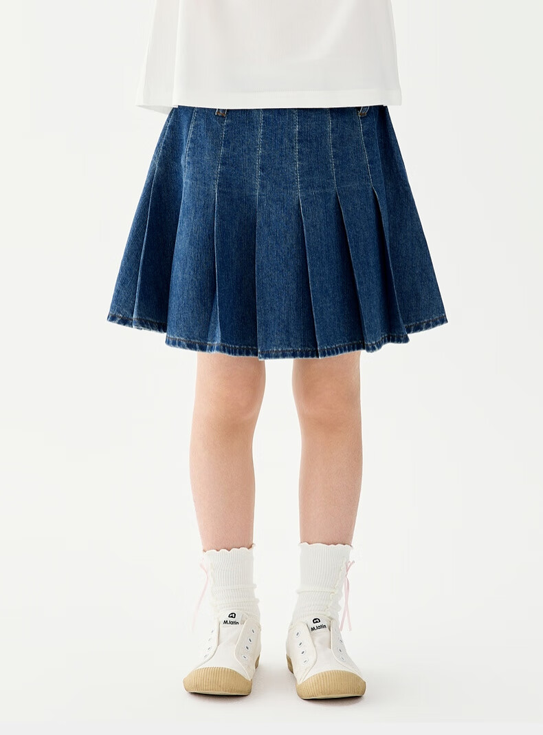 M.Latin Children's Clothing, Kids' Skirts, 2025 Autumn New Style, Breathable And Skin-Friendly, Stylish Half-Skirt Waist Dress 1