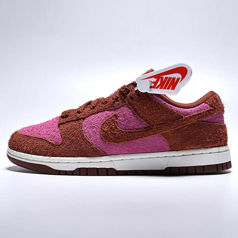 NIKE Women's Casual Shoes, Sneakers, DUNK Comfortable Versatile Sports Shoes, IH7648-600, Red-Brown, Size 36.5 1