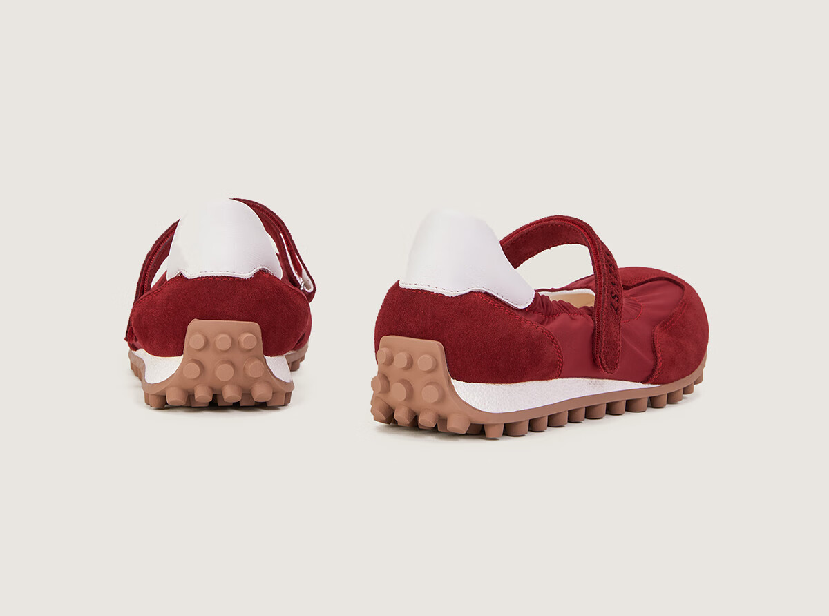 Sasa Su [Leaping Ballet] Spring Summer New Bean Sole Mary Jane Velcro Comfortable Ballet Sneakers Women Shoes 18