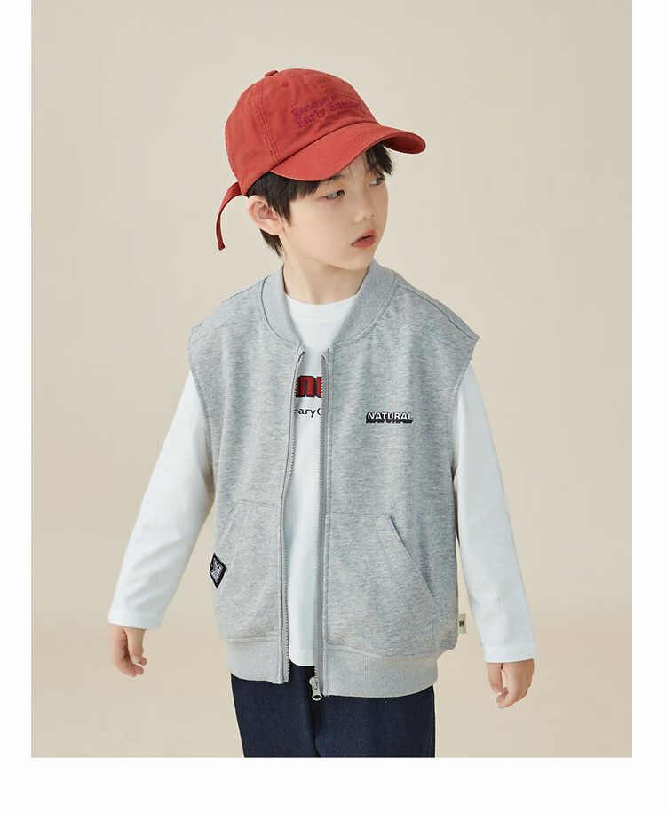 Duoduojia Baseball Vest, Children's Spring And Autumn Style 2026, Boys' Casual Sports Vest, Sleeveless Jacket for Older Childre 21