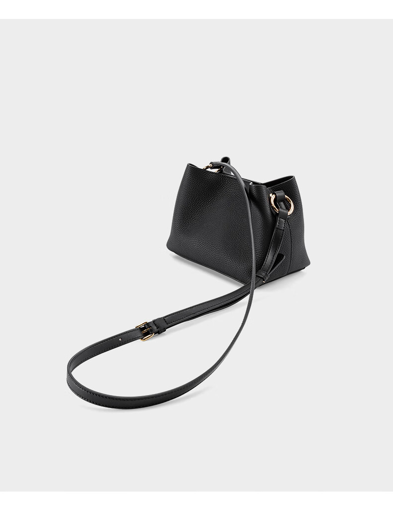 HONGU Women's Handbag, High-Quality Cowhide Leather Shoulder Tote Crossbody Bucket Bag, Ladies' Purse, Birthday Gift for Girlfriend 22