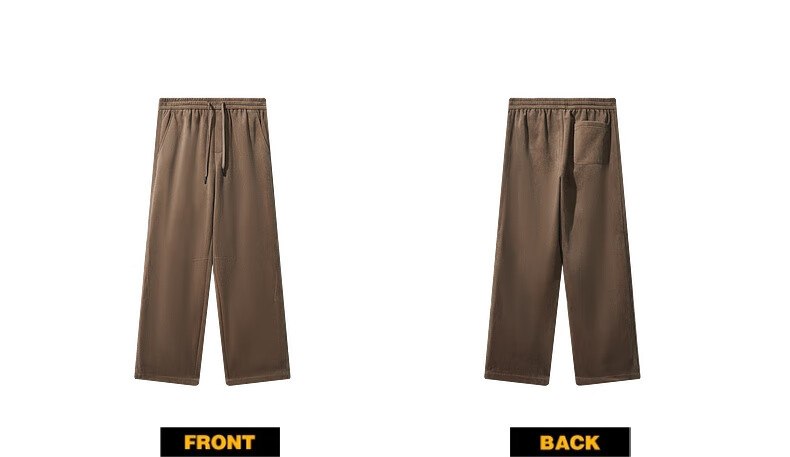 CABBEEN Breakpoint Twill Knit Pants Men Side Structured Split Tape Design Youthful Autumn Trousers 9