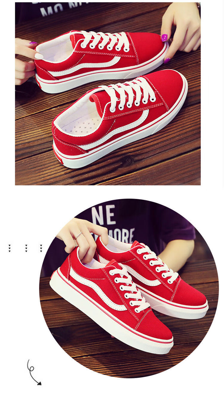 tnt耀利春季帆布鞋女新款学生洋气低帮百搭透气鞋时代少年团同款鞋子