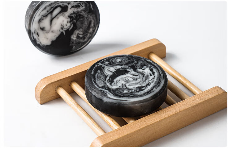 火山泥咖啡皂火山灰手工皂嫩白香皂洗面精油皂沐浴咖啡皂去泥肥皂 5