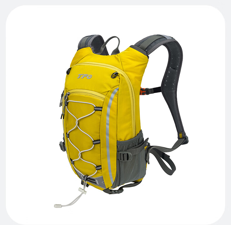 TFO Competition-Grade Hiking Backpack, Lightweight Multifunctional Outdoor Rucksack Cycling Backpack 9202503 Yellow 20L 3