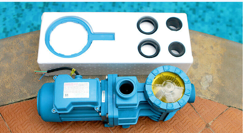 泳池设备aqua爱克游泳池循环水泵水池砂缸过滤泵大流量铁泵吸污泵 铁