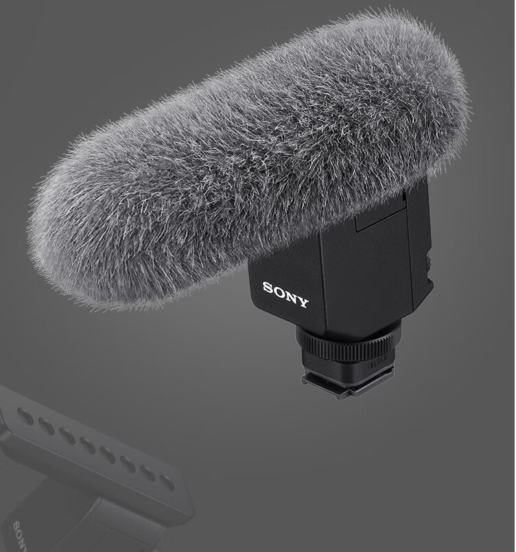 索尼(sony) sony/索尼 ecm-b1m枪型麦克vlog麦克风适用a9/a7r4/3/a7m