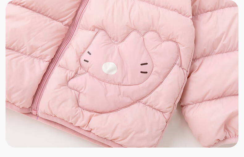 Dudu Kids Children's Down Jacket Cold-Resistant Winter Coat Boys Girls Warm New Year Clothing Black Size 80 32