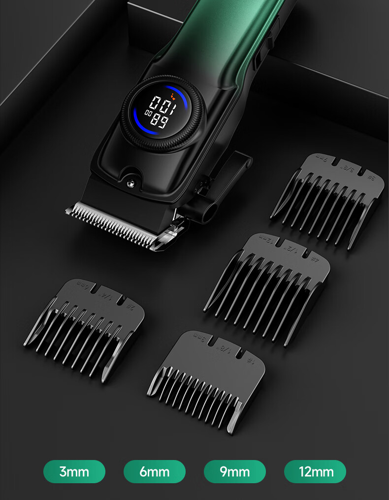 SINGFUN Professional Electric Hair Clipper with Magnetic Levitation Motor for Barber Salon Fade Haircut 26