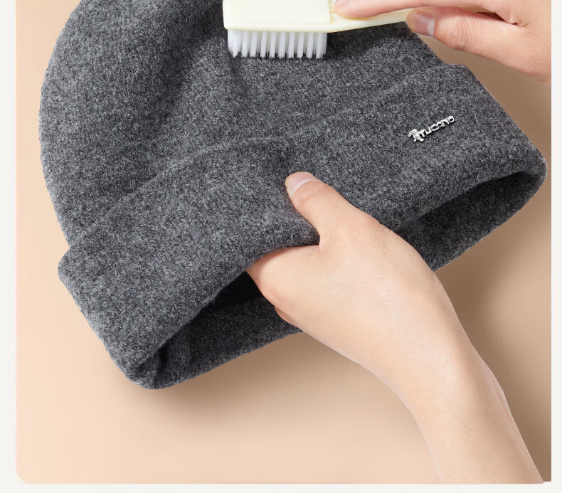 Woodpecker Men's Winter Warm Knitted Hat Women's Thickened Ear Protection Outdoor Cycling Fleece Cold Weather Wool Hat 8