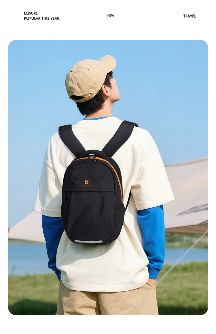 GOLF Backpack for Elementary School Students, Children's Backpack for Boys And Girls, Outdoor Travel Bag, Kindergarten Parent-Child Lightweight Sports Hiking Backpack 8