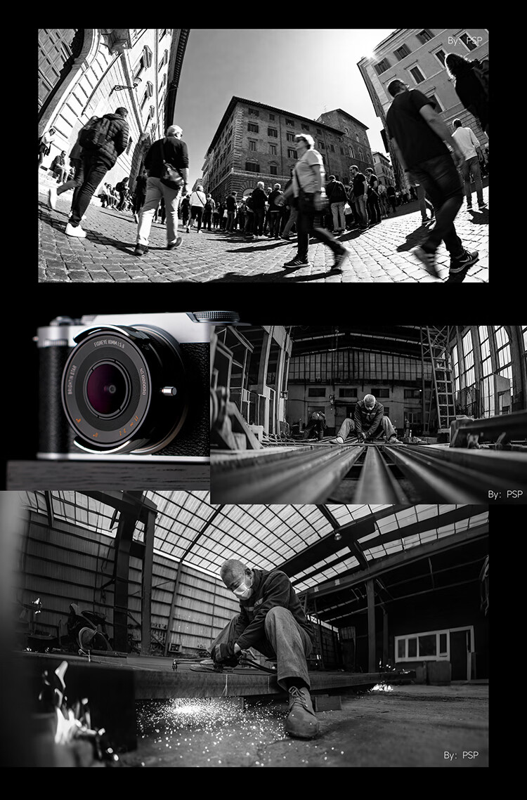 Brightin Star 10mm F5.6 Pro Ultra Wide Angle Pancake Fisheye Lens for Sony E Mount Black 7