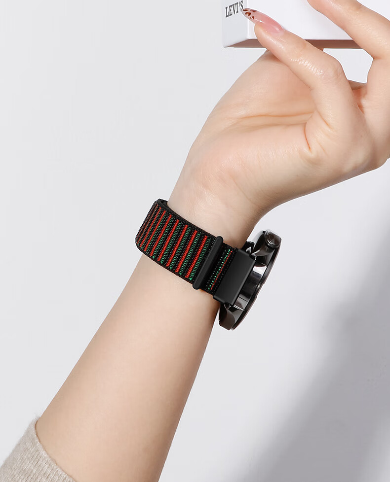 Binghong Quick-Release Press Button Watch Strap Compatible with Huawei GT6, Watch 5, Ultimate 2, GT5, GT6 Pro, GT5 Pro, GT4, GT3, 22mm Woven Band for Men and Women 9
