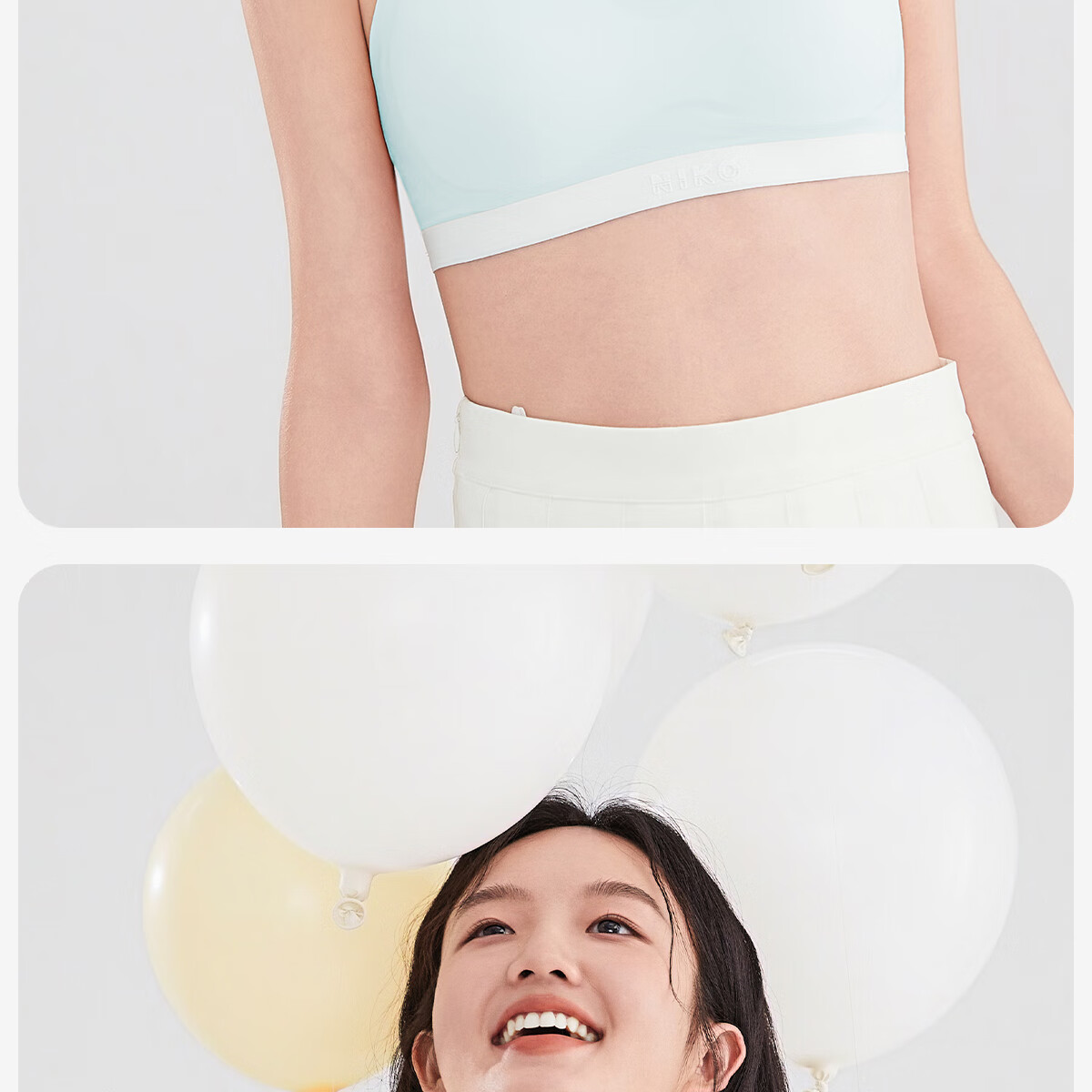 COCO SMART Underwear for Girls 12-16 Years Old, Teen Camisole Vest, Youth Stage Two High School Sports Bra 26