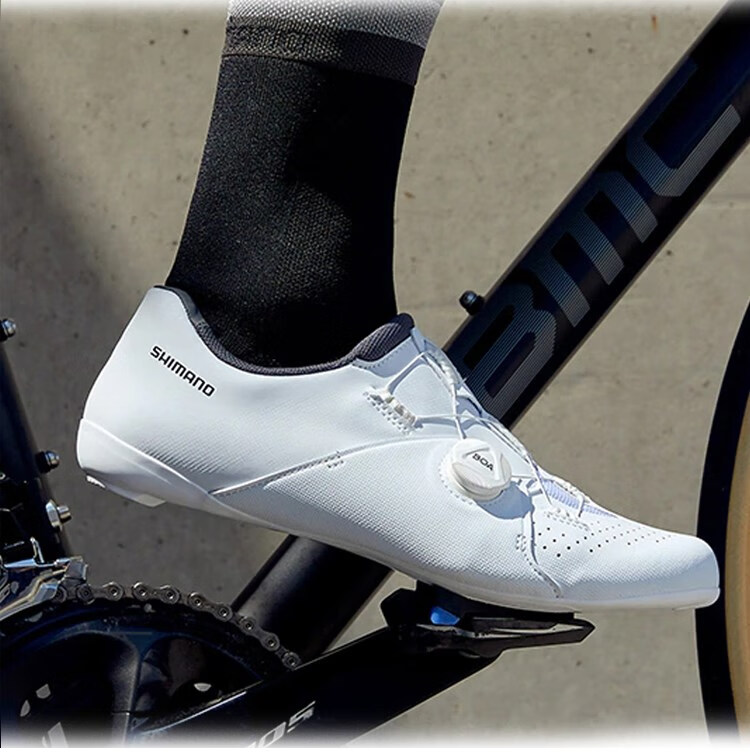 shimano禧玛诺 锁鞋女款公路rc3山地xc3单车装备自行车骑行鞋 rc3公路