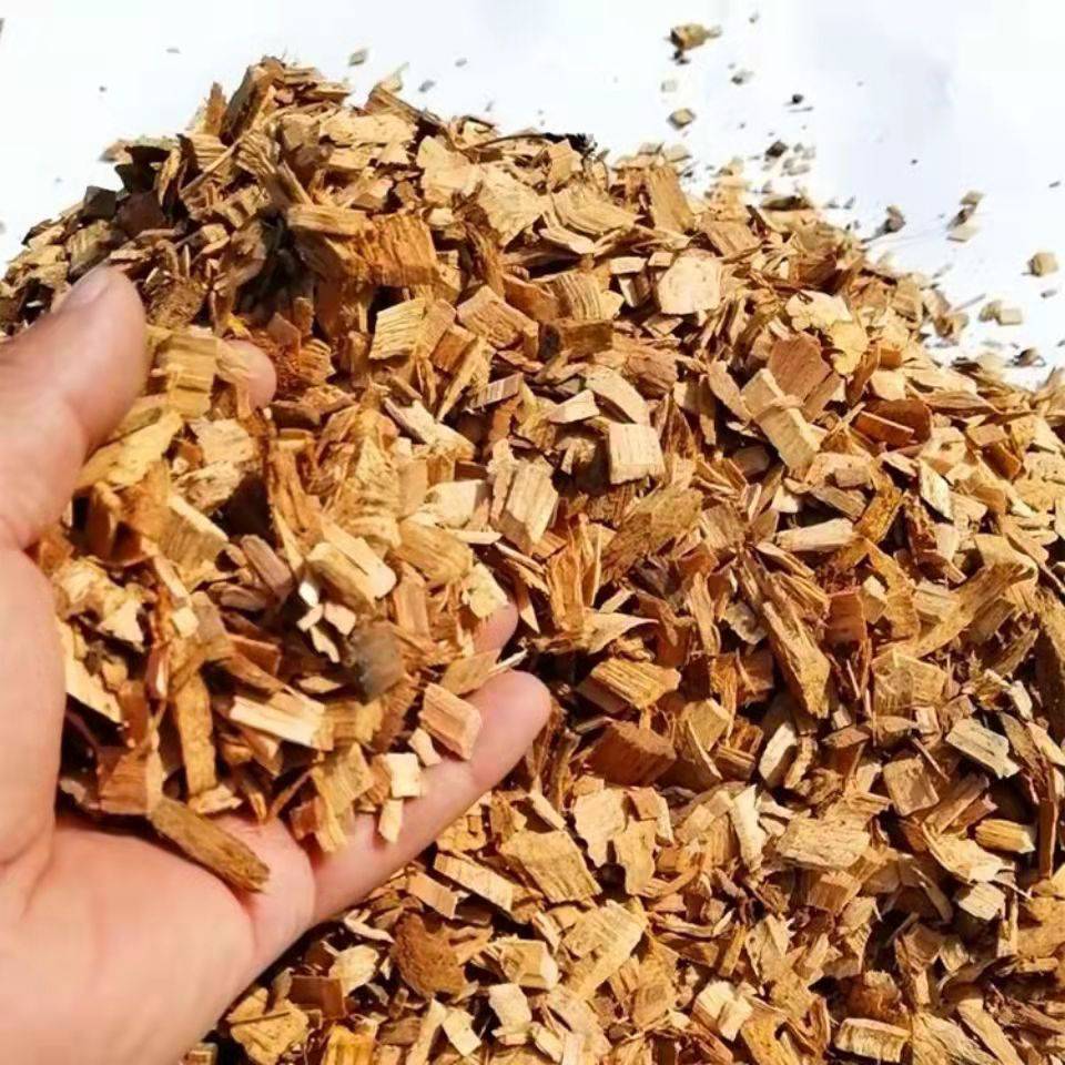 苹果木烟熏烟熏烧烤用苹果木木片木渣锯末颗粒熏鸡鸭鱼肉豆制品花草