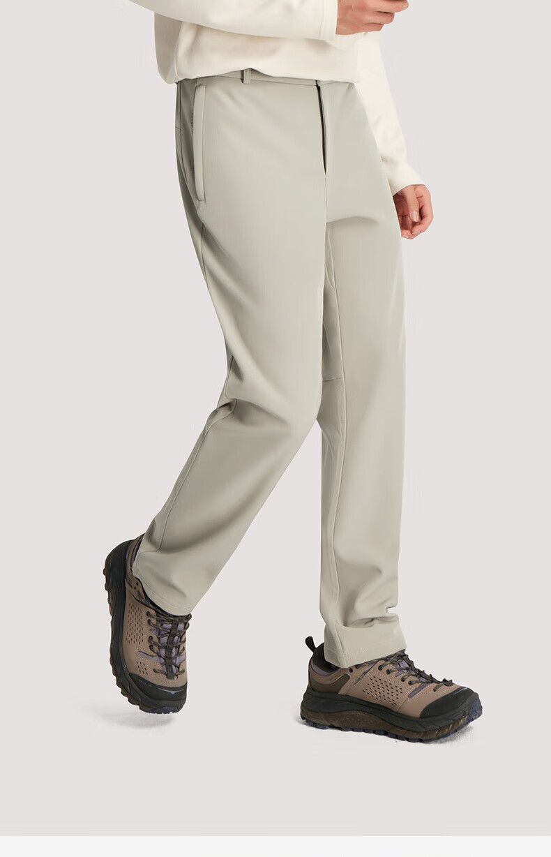 Tantuo Men's Fleece-Lined Warm Softshell Outdoor Hiking Pants 8