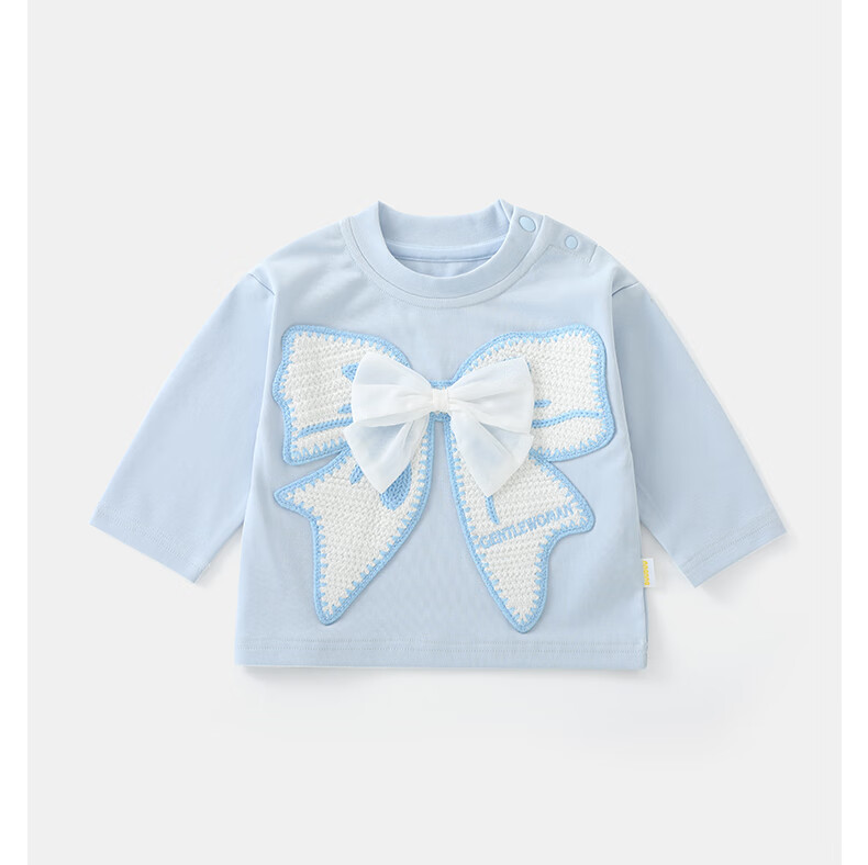 DUUDUU Kids Girls Long Sleeve T-Shirt Toddler Top Children's Baby Infant Crew Neck Base Shirt Outwear White 120 5