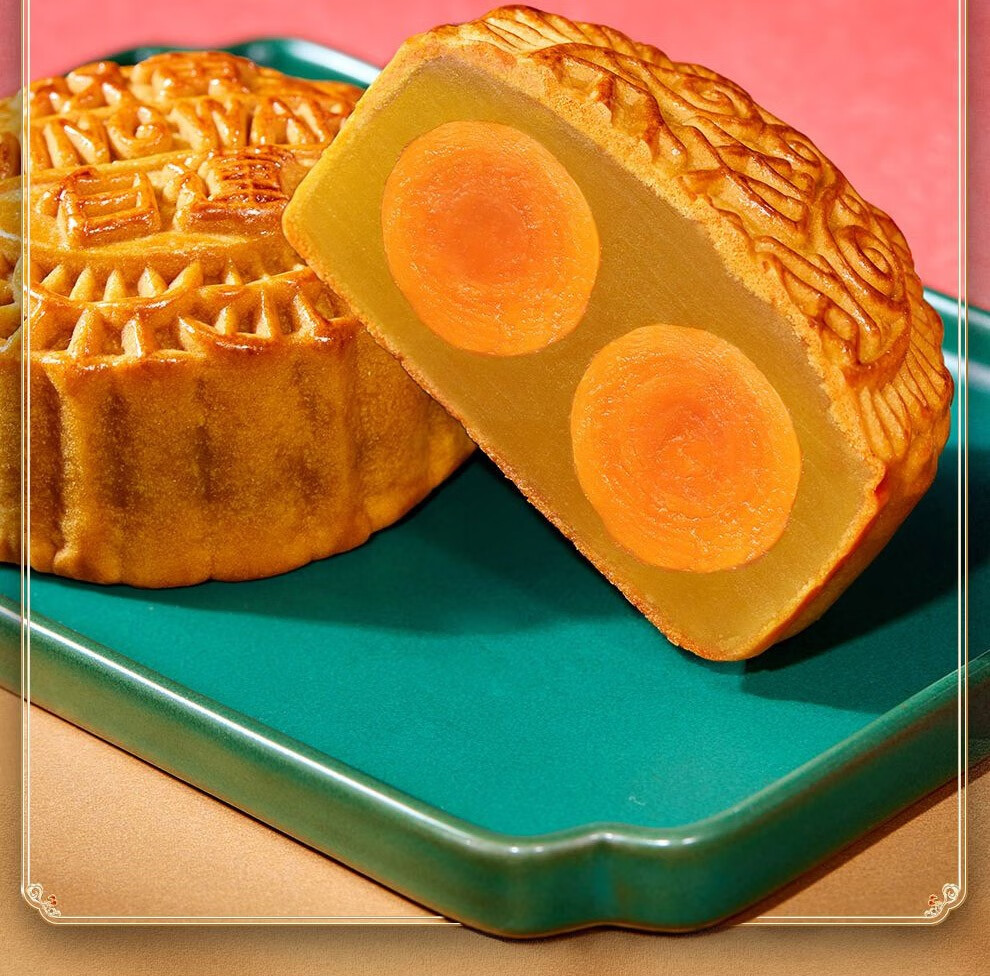 荣华(wingwah)元朗荣华月饼 中秋蛋黄白莲蓉双黄礼盒装港式糕点 团购