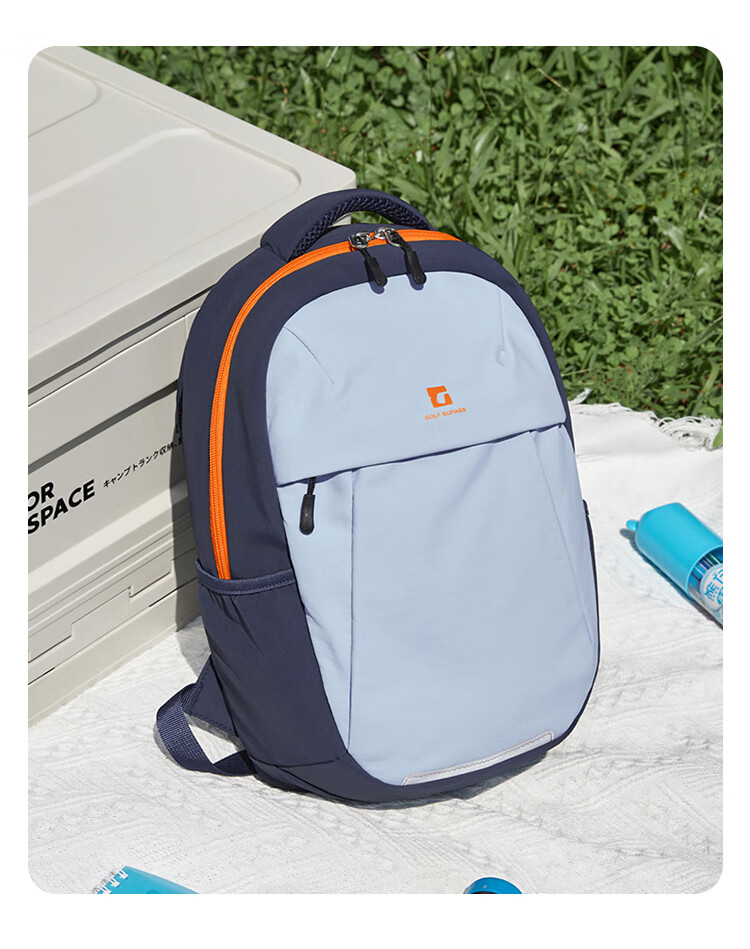 GOLF Backpack for Elementary School Students, Children's Backpack for Boys And Girls, Outdoor Travel Bag, Kindergarten Parent-Child Lightweight Sports Hiking Backpack 9