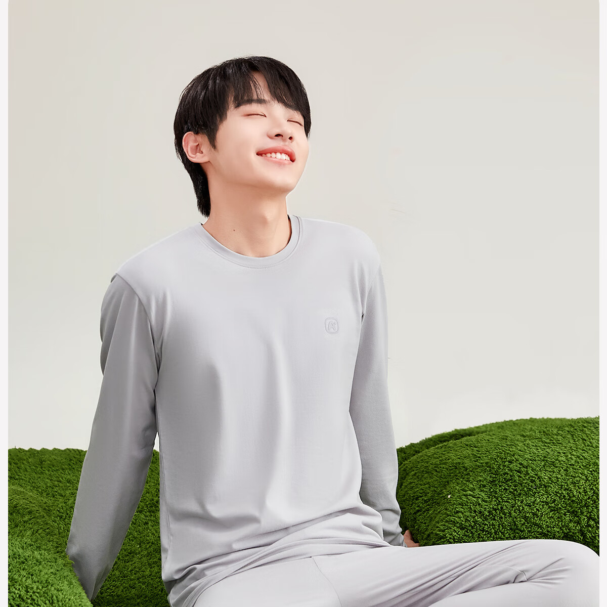 COCO SMART Youth Thermal Underwear Set Thin Modal Autumn Shirt and Pants 2025 Teen Middle School Student Pajamas for Boys 7