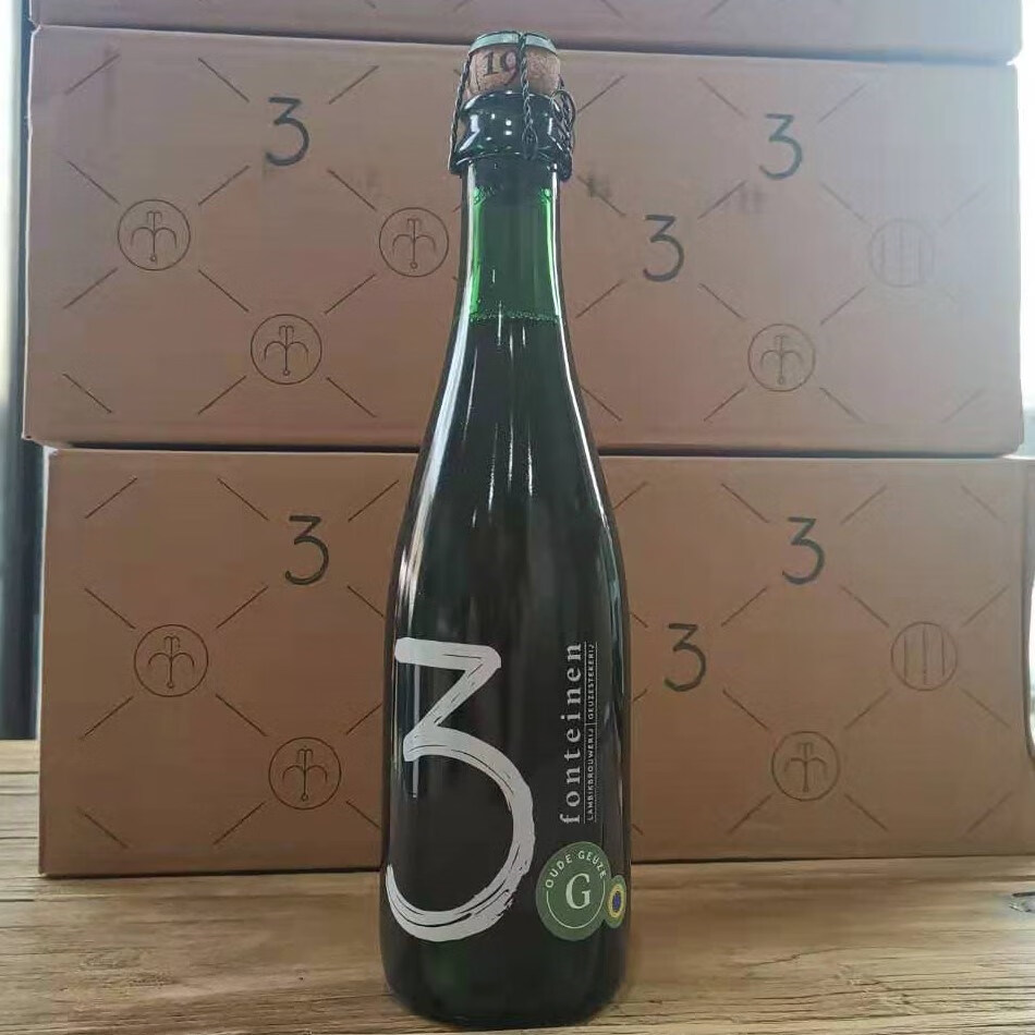 比利时进口 3泉老贵兹 375ml 兰比克 三泉 精酿酸啤酒 【2瓶】老贵兹