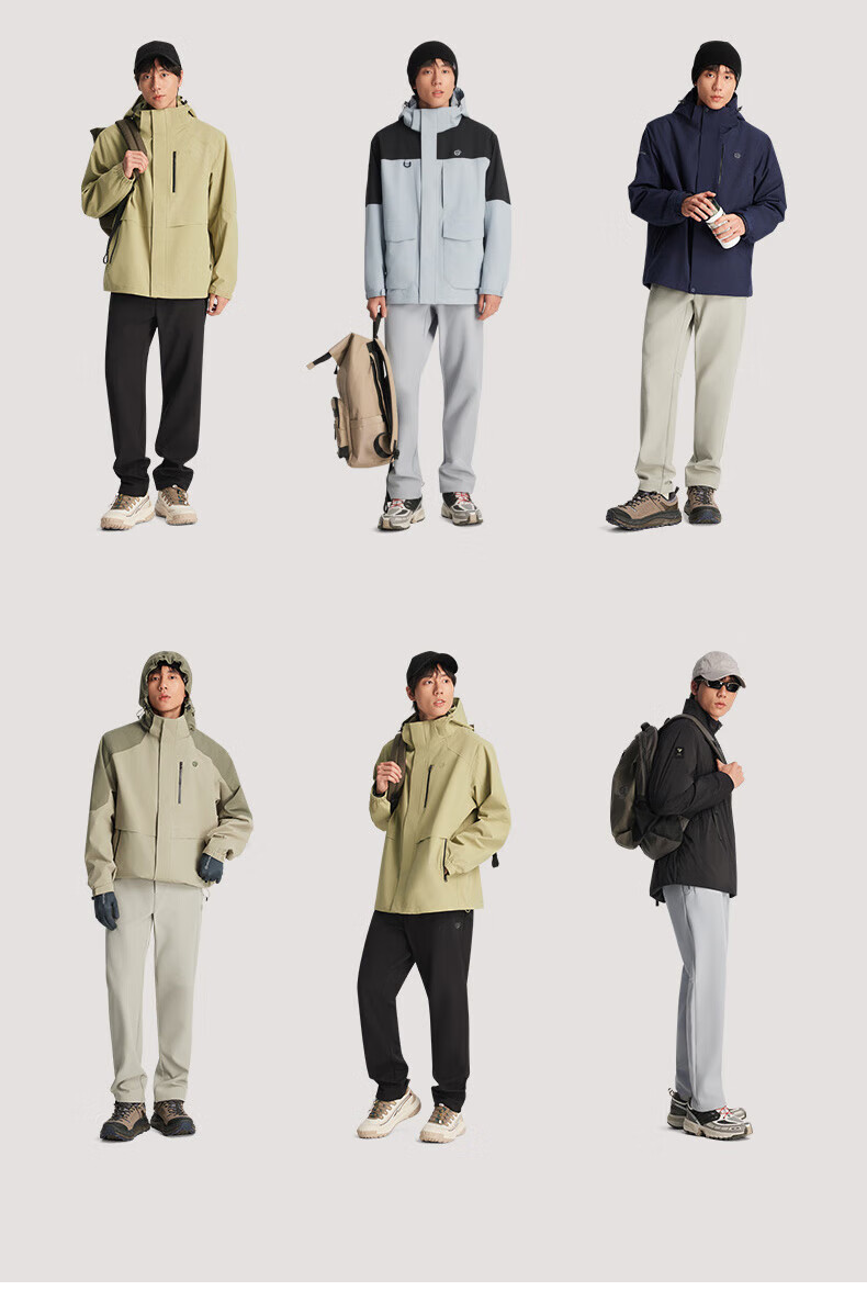 Tantuo Men's Fleece-Lined Warm Softshell Outdoor Hiking Pants 4