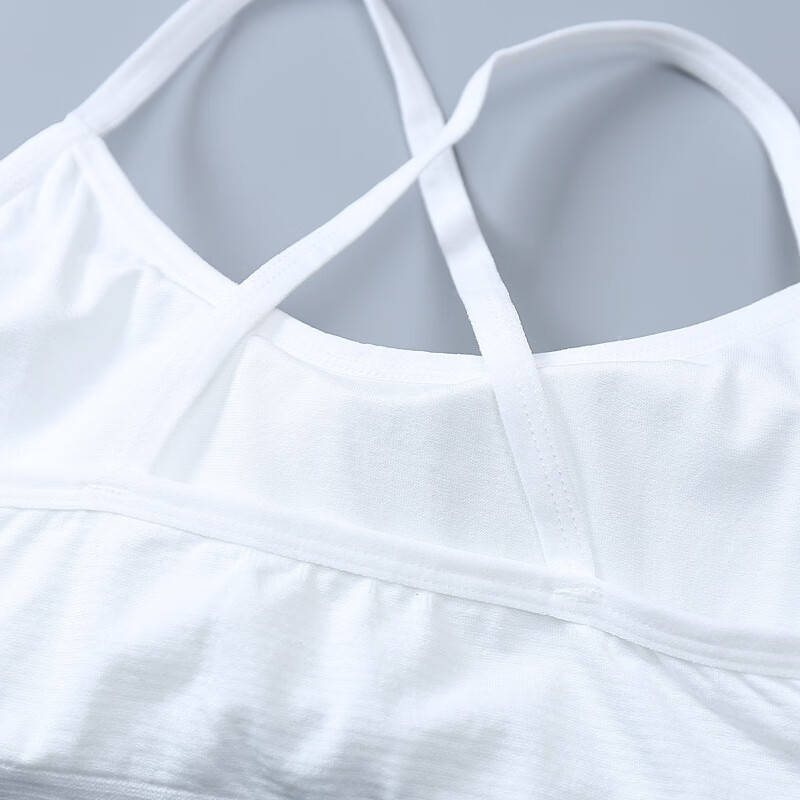 凌登内衣女学生无钢圈少女文胸初高中大学生交叉肩带抹胸小背心美背