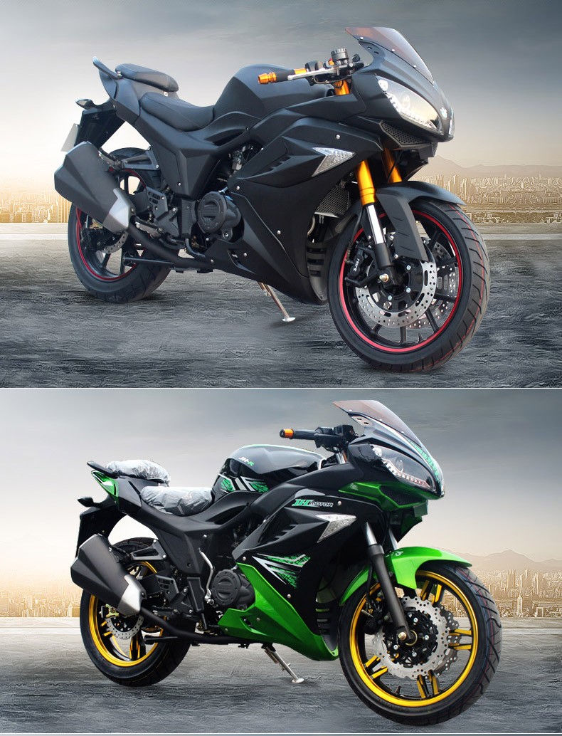 新款国四电喷摩托车原装正品r款跑车200cc重型机车公路赛趴赛燃油车