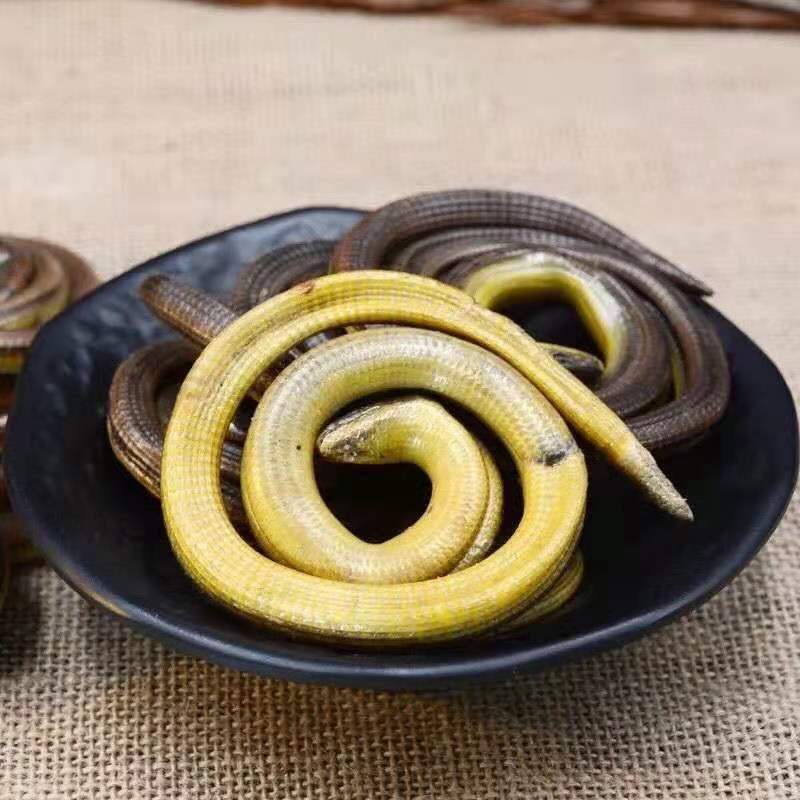 脆蛇中药材翠蛇10克 碎蛇山黄鳝地鲜整盘无断截 新货养生泡酒原料