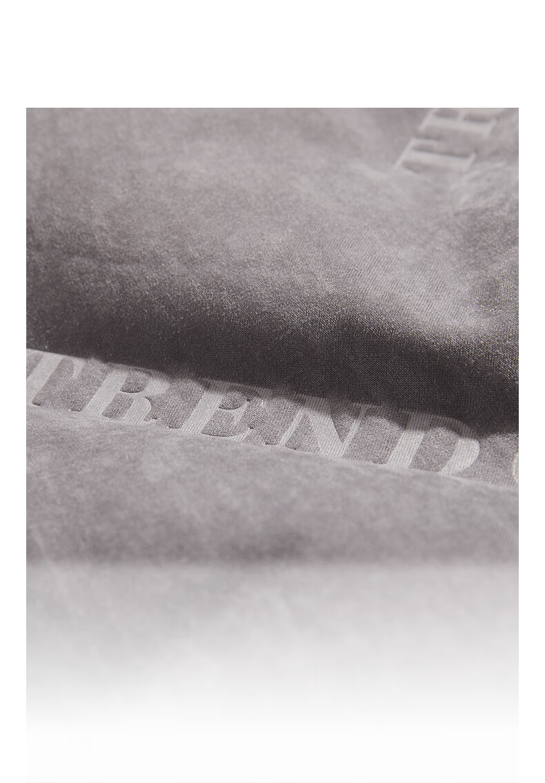 CABBEEN Men's Down Jacket Peach Skin Fabric with Three-Proofing Seamless Lettering Casual Winter Down Coat 5
